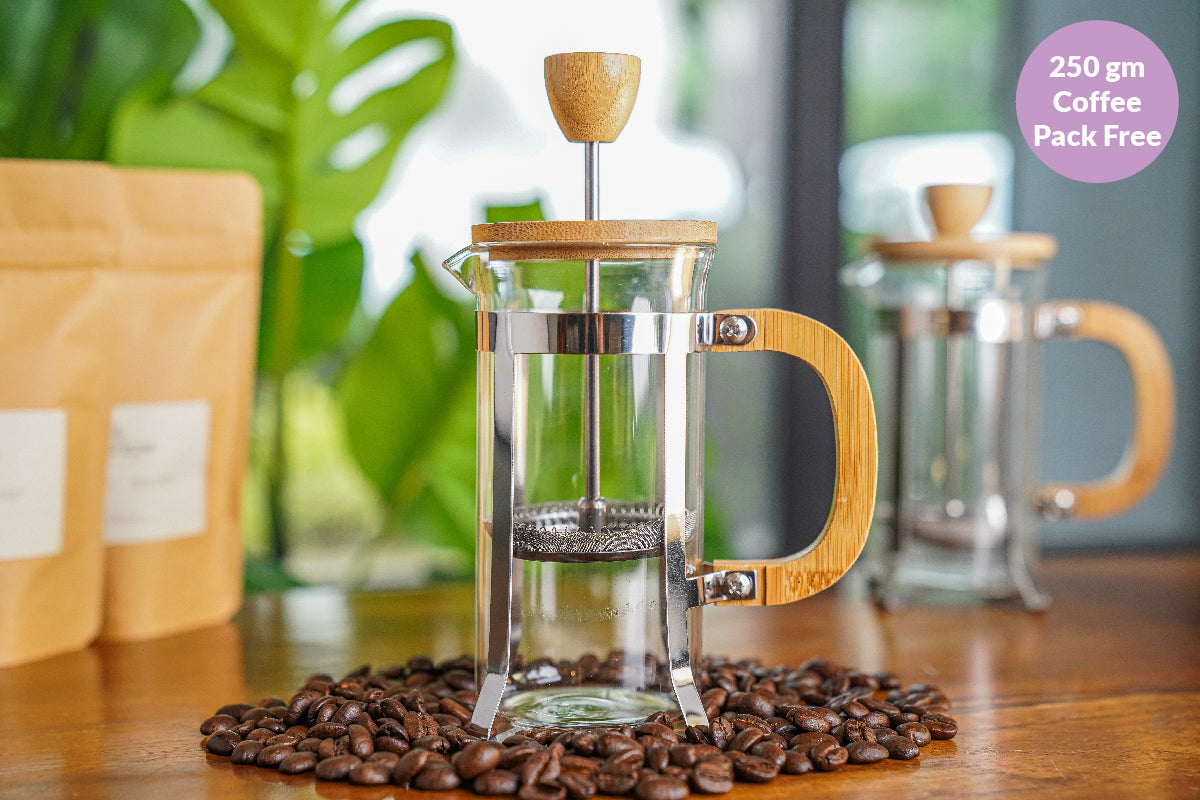 Press Coffee Beans Making Cold Brew With A French Press Vinci