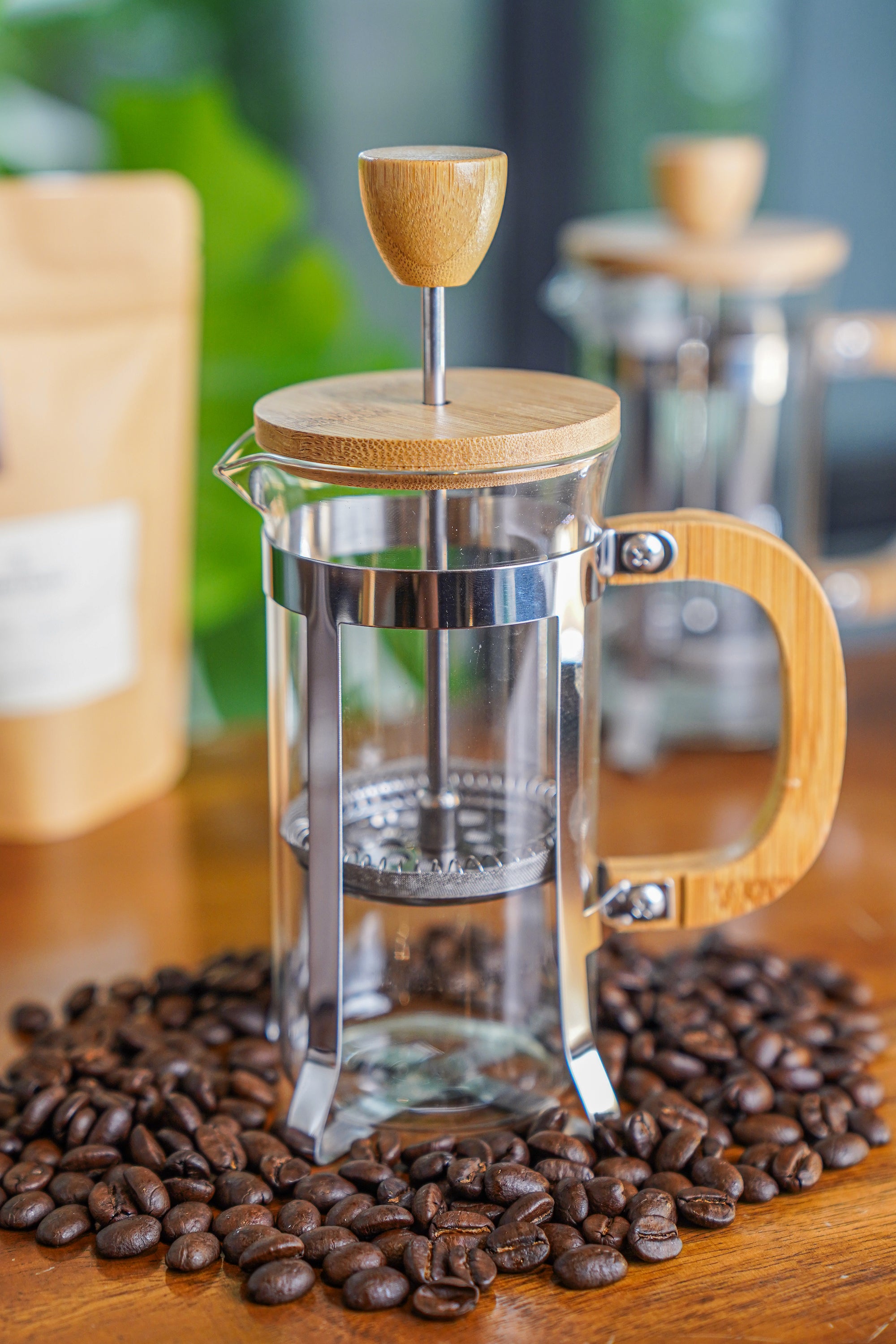 French Press Wooden (350ml)